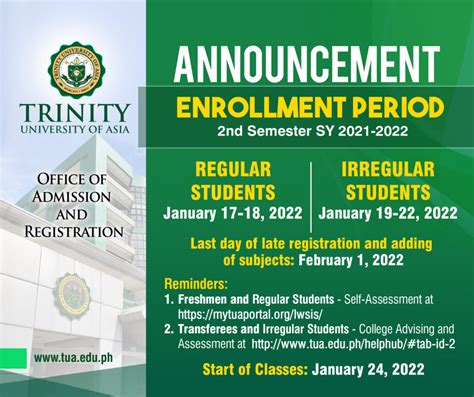 University Announcements and Advisory .
